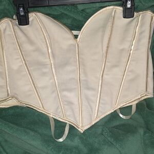 Cream Corset Top